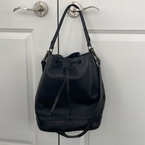 Madewell 100% Leather Bucket Bag